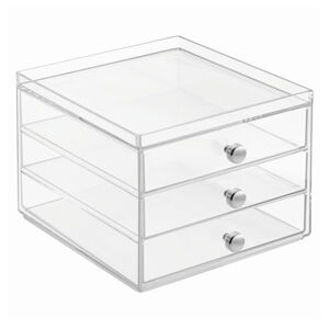 Organizér s 3 zásuvkami iDesign Werso, výška 13 cm