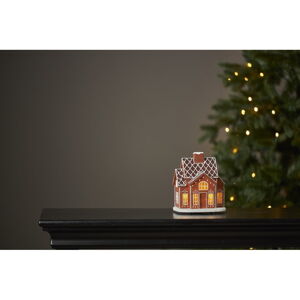 Vianočná svetelná LED dekorácia Star Trading Gingerville, výška 16 cm