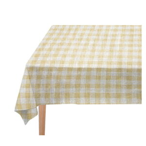 Obrus Really Nice Things Beige Vichy, 140 x 200 cm