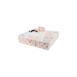 Organizér do zásuvky Compactor Blush Range, 40 x 40 cm