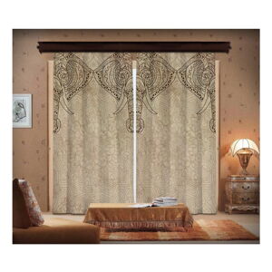 Sada 2 závesov Curtain Lasta, 140 × 260 cm