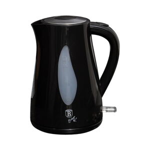Čierna rýchlovarná kanvica 1.7 l Black Silver Collection - BerlingerHaus
