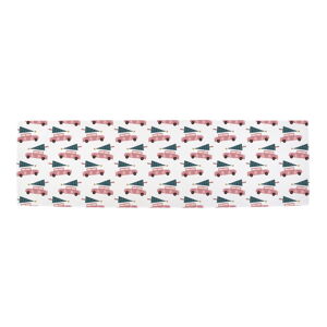Vianočný bavlnený behúň na stôl 40x140 cm – Butter Kings