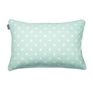 Mentolovozelená obliečka na vankúš WeLoveBeds Dots, 40 × 60 cm