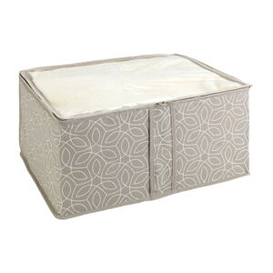Béžový úložný box Wenko Balance, 40 x 30 x 20 cm