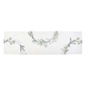Bavlnený behúň na stôl 40x140 cm Christmas Twigs – Butter Kings
