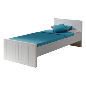 Biela detská posteľ Vipack Robin, 90 × 200 cm