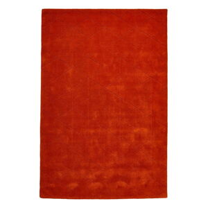 Terakotovočervený vlnený koberec Think Rugs Kasbah, 120 x 170 cm