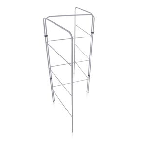 Sušiak na bielizeň Addis 6M Gate Fold Airer Metallic