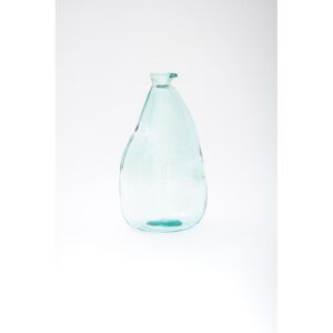 Sklenená váza Madre Selva Saint Tropez, výška 36 cm