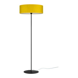 Žltá stoajcia lampa Bulb Attack Doce XL, ⌀ 45 cm