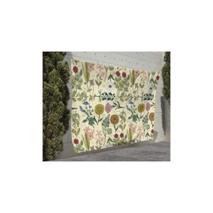 Pikniková deka Surdic Manta Picnic Botanical s motívom rastlín, 140 x 170 cm